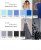 Креп стрейч Амузен 14-4122, 85 гр/м2, шир.150см, цвет голубой - купить в Петрозаводске. Цена 148.37 руб.