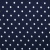 Креп стрейч Амузен, 85 г/м2, 19-3920 (т.синий)/белый крупный горох, шир.150 см - купить в Петрозаводске. Цена 220.50 руб.
