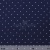 Креп стрейч Амузен, 85 г/м2, 19-3920 (т. синий)/белый мелкий горох, шир.150 см - купить в Петрозаводске. Цена 220.50 руб.