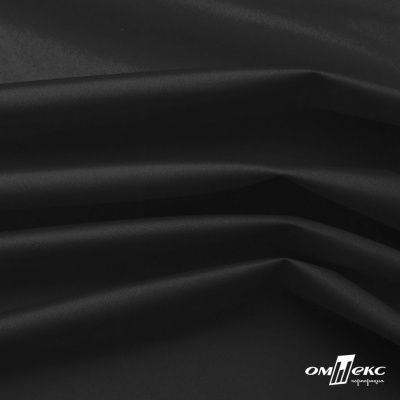 Курточная ткань Дюэл Middle (дюспо), WR PU Milky, Black/Чёрный 80г/м2, шир. 150 см - купить в Петрозаводске. Цена 123.45 руб.