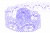 Тесьма кружевная 0621-2063, шир. 40 мм/уп. 20+/-1 м, цвет 107-фиолет - купить в Петрозаводске. Цена: 933.93 руб.