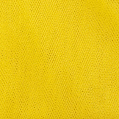 Фатин матовый 16-70, 12 гр/м2, шир.300см, цвет жёлтый - купить в Петрозаводске. Цена 112.70 руб.