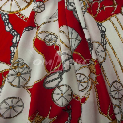 Плательная ткань "Фламенко" 13.1, 80 гр/м2, шир.150 см, принт этнический - купить в Петрозаводске. Цена 241.49 руб.