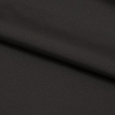 Курточная ткань Дюэл Middle (дюспо), WR PU Milky, Black/Чёрный 80г/м2, шир. 150 см - купить в Петрозаводске. Цена 123.45 руб.