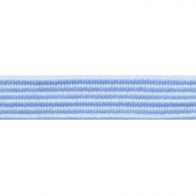 Резиновые нити с текстильным покрытием, шир. 6 мм ( упак.30 м/уп), цв.- 108-голубой - купить в Петрозаводске. Цена: 155.22 руб.