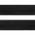 Рулонная молния с покрытием PVC спираль тип 3 (упак.270м) -черная с полосой СВО - купить в Петрозаводске. Цена: 12.74 руб.