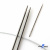 Спицы для вязания металлические d-2.5 мм круговые на тросике 53 см - купить в Петрозаводске. Цена: 53.90 руб.