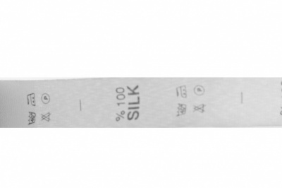 Состав и уход за тк.100% Silk (4000 шт) - купить в Петрозаводске. Цена: 737.09 руб.