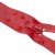 Молния водонепроницаемая PVC Т-7, 90 см, разъемная, цвет (820) красный - купить в Петрозаводске. Цена: 61.18 руб.
