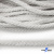 Шнур плетеный d-6 мм круглый, 70% хлопок 30% полиэстер, уп.90+/-1 м, цв.1076-белый - купить в Петрозаводске. Цена: 588 руб.
