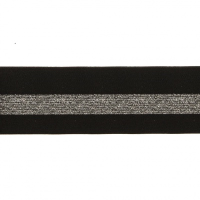 #2/6-Лента эластичная вязаная с рисунком шир.52 мм (45,7+/-0,5 м/бобина) - купить в Петрозаводске. Цена: 69.33 руб.