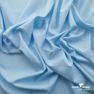 Ткань сорочечная Илер 100%полиэстр, 120 г/м2 ш.150 см, цв.голубой - купить в Петрозаводске. Цена 290.24 руб.