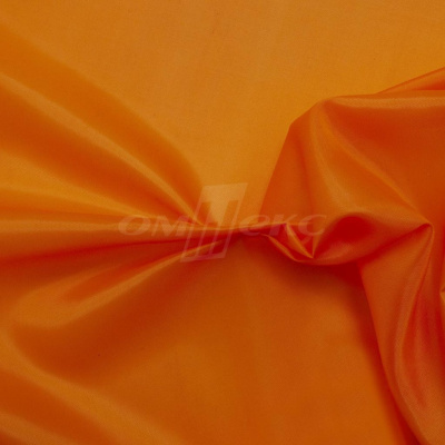 Ткань  подкладочная, Таффета 170Т цвет оранжевый 021С, шир. 150 см - купить в Петрозаводске. Цена 43.06 руб.