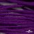 Шнур плетеный d-6 мм, круглый 70% хлопок 30% полиэстер, уп.90+/-1 м, цв.1084-фиолет - купить в Петрозаводске. Цена: 588 руб.