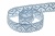 Тесьма кружевная 0621-1346А, шир. 13 мм/уп. 20+/-1 м, цвет 132-голубой - купить в Петрозаводске. Цена: 569.26 руб.