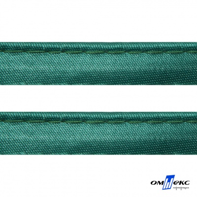 Кант атласный 140, шир. 12 мм (в упак. 65,8 м), цвет т.зелёный - купить в Петрозаводске. Цена: 237.16 руб.