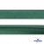 Косая бейка атласная "Омтекс" 15 мм х 132 м, цв. 056 темный зеленый - купить в Петрозаводске. Цена: 225.81 руб.