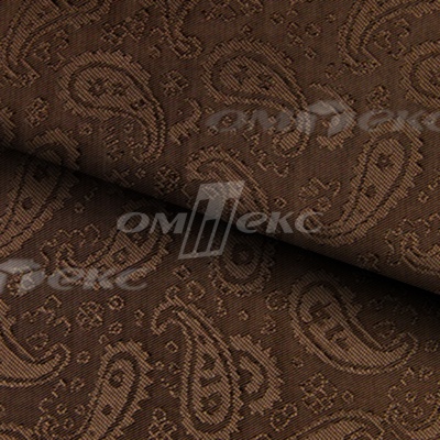 Ткань подкладочная жаккард Р14098, 19-1217/коричневый, 85 г/м2, шир. 150 см, 230T - купить в Петрозаводске. Цена 168.15 руб.