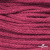 Шнур плетеный d-6 мм, 70% хлопок 30% полиэстер, уп.90+/-1 м, цв.1068-фуксия - купить в Петрозаводске. Цена: 588 руб.