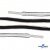 Шнурки #4-27, круглые 130 см, двухцветные (черно/белый) - купить в Петрозаводске. Цена: 47.04 руб.