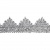 Тесьма металлизированная 0384-0240, шир. 40 мм/уп. 25+/-1 м, цвет серебро - купить в Петрозаводске. Цена: 490.74 руб.