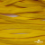 Шнур плетеный (плоский) d-12 мм, (уп.90+/-1м), 100% полиэстер, цв.269 - жёлтый - купить в Петрозаводске. Цена: 8.62 руб.