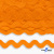 Тесьма вьюнчик 0381-0080, 8 мм/упак.33+/-1м, цвет 9511-оранжевый - купить в Петрозаводске. Цена: 107.26 руб.
