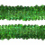 Тесьма с пайетками D4, шир. 30 мм/уп. 25+/-1 м, цвет зелёный - купить в Петрозаводске. Цена: 1 087.39 руб.