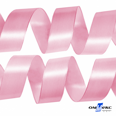 050-нежно-розовый Лента атласная упаковочная (В) 85+/-5гр/м2, шир.50 мм (1/2), 25+/-1 м - купить в Петрозаводске. Цена: 120.46 руб.