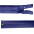 Молния водонепроницаемая PVC Т-7, 60 см, разъемная, цвет (220) василек - купить в Петрозаводске. Цена: 49.90 руб.