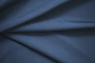 Габардин негорючий БЛ 11056, 183 гр/м2, шир.150см, цвет синий - купить в Петрозаводске. Цена 346.75 руб.