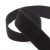 Лента бархатная нейлон, шир.25 мм, (упак. 45,7м), цв.03-черный - купить в Петрозаводске. Цена: 800.84 руб.