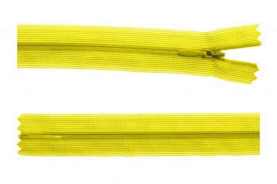 Молния потайная Т3 131, 20 см, капрон, цвет жёлтый - купить в Петрозаводске. Цена: 5.12 руб.
