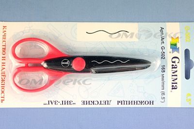 Ножницы G-502 детские 165 мм - купить в Петрозаводске. Цена: 292.21 руб.