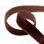 Лента бархатная нейлон, шир.12 мм, (упак. 45,7м), цв.120-шоколад - купить в Петрозаводске. Цена: 392 руб.