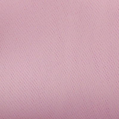 Фатин матовый 16-12, 12 гр/м2, шир.300см, цвет нежно-розовый - купить в Петрозаводске. Цена 97.30 руб.