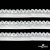 Резинка бельевая ажурная #123-11, шир.11 мм, цв.белый - купить в Петрозаводске. Цена: 7.23 руб.