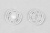 Кнопки пришивные пластиковые 15 мм, блистер 24шт, цв.-прозрачные - купить в Петрозаводске. Цена: 68.79 руб.