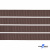 Репсовая лента 005, шир. 6 мм/уп. 50+/-1 м, цвет коричневый - купить в Петрозаводске. Цена: 88.45 руб.