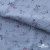 Ткань Муслин принт, 100% хлопок, 125 гр/м2, шир. 140 см, #2308 цв. 69 серо-голубой с цветком - купить в Петрозаводске. Цена 413.11 руб.