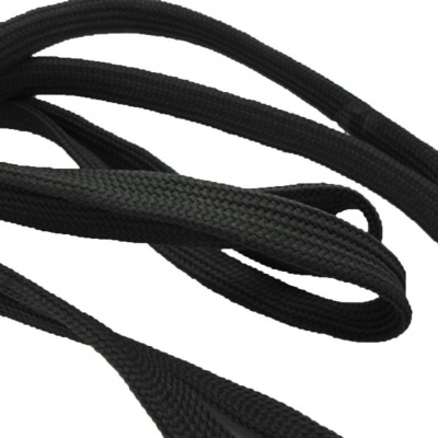Шнурки т.5 110 см черный - купить в Петрозаводске. Цена: 23.25 руб.
