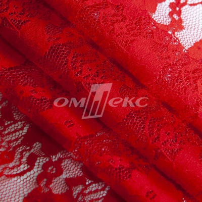 Кружевное полотно стрейч 15A61/RED, 100 гр/м2, шир.150см - купить в Петрозаводске. Цена 1 597.08 руб.
