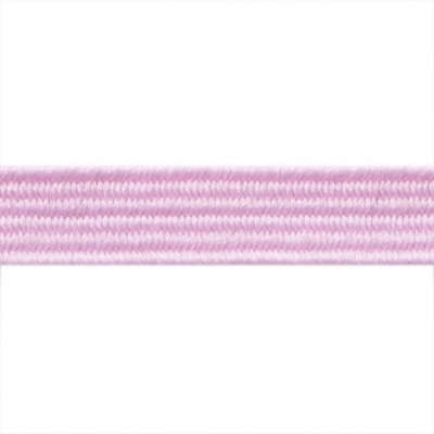 Резиновые нити с текстильным покрытием, шир. 6 мм ( упак.30 м/уп), цв.- 80-розовый - купить в Петрозаводске. Цена: 155.22 руб.