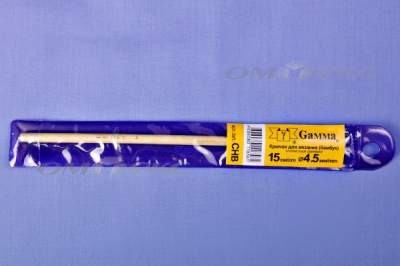 Крючки для вязания 3-6мм бамбук - купить в Петрозаводске. Цена: 39.72 руб.