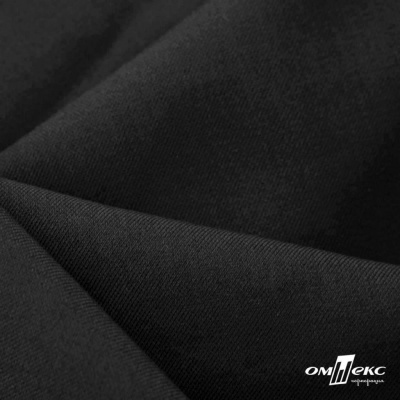 Ткань костюмная Зара, 92%P 8%S, BLACK, 200 г/м2, шир.150 см - купить в Петрозаводске. Цена 325.28 руб.