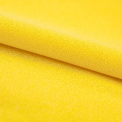 Креп стрейч Амузен 12-0752, 85 гр/м2, шир.150см, цвет жёлтый - купить в Петрозаводске. Цена 194.07 руб.