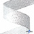 Лента металлизированная "ОмТекс", 25 мм/уп.22,8+/-0,5м, цв.- серебро - купить в Петрозаводске. Цена: 96.64 руб.