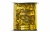Пайетки "ОмТекс" на нитях, SILVER SHINING, 6 мм F / упак.91+/-1м, цв. 48 - золото - купить в Петрозаводске. Цена: 356.19 руб.