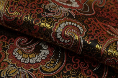 Ткань костюмная жаккард, 135 гр/м2, шир.150см, цвет бордо№6 - купить в Петрозаводске. Цена 441.95 руб.