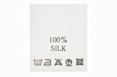 Состав и уход 100% Silk 200 шт - купить в Петрозаводске. Цена: 232.29 руб.